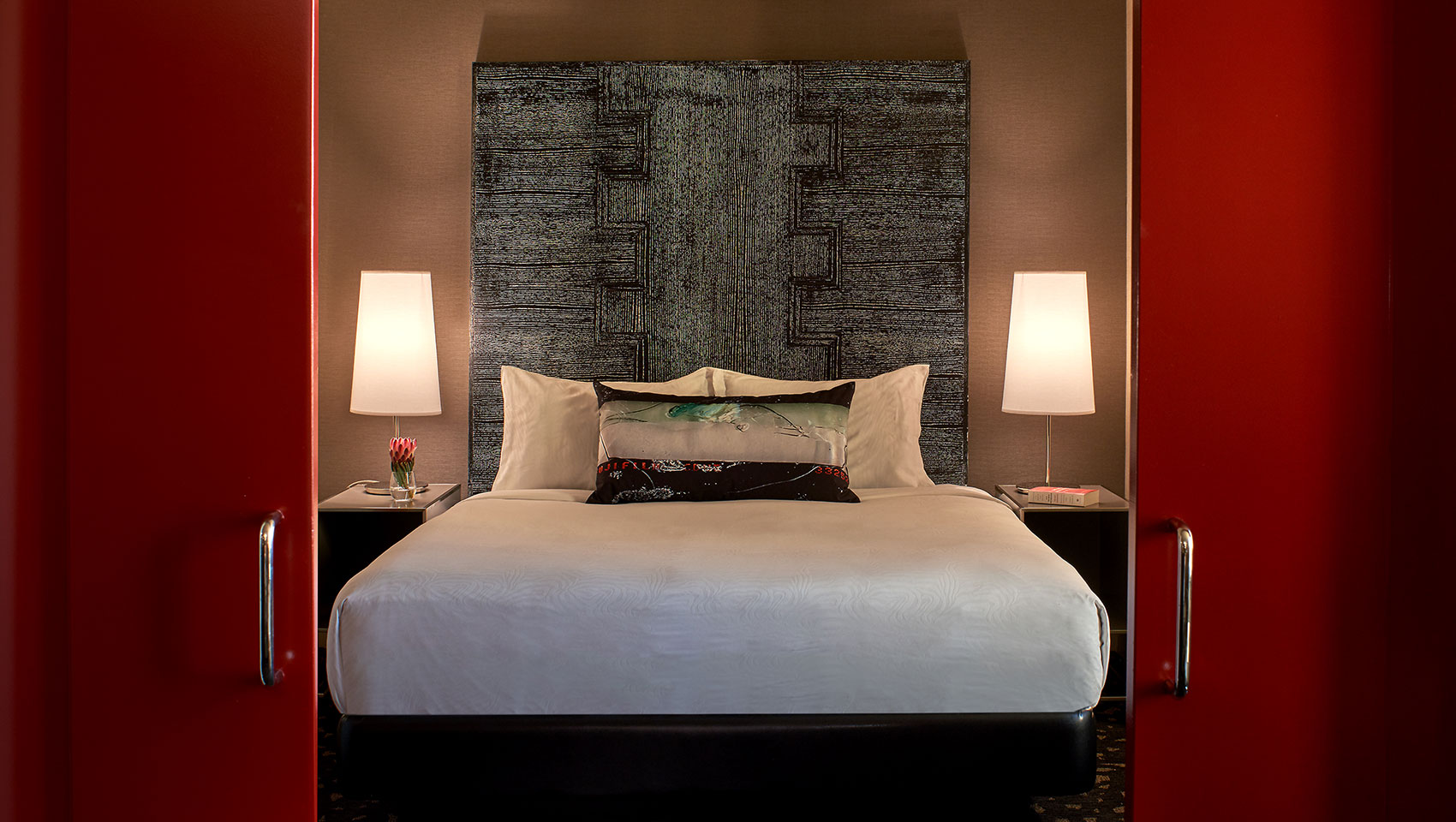 Suite bedroom at Kimpton Hotel Palomar Beverly Hills