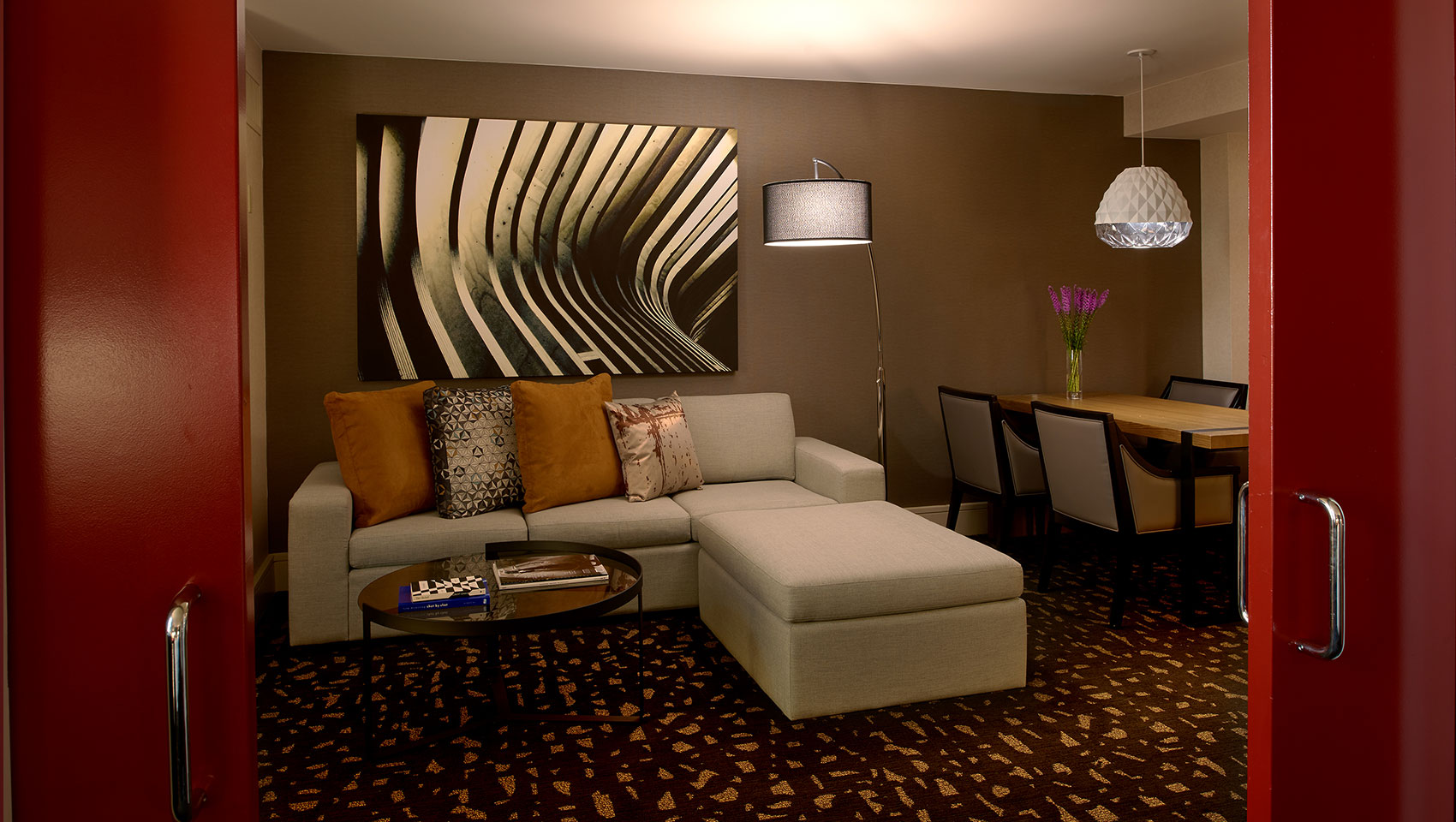 Suite living area at Kimpton Hotel Palomar Beverly  Hills