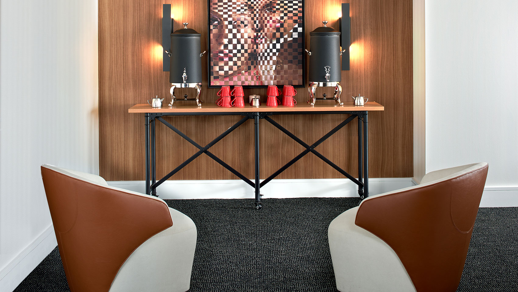 hotel meeting room break