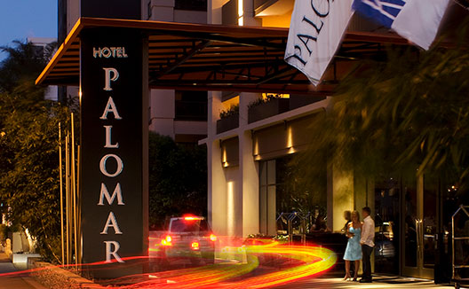 Palomar LA Exterior evening